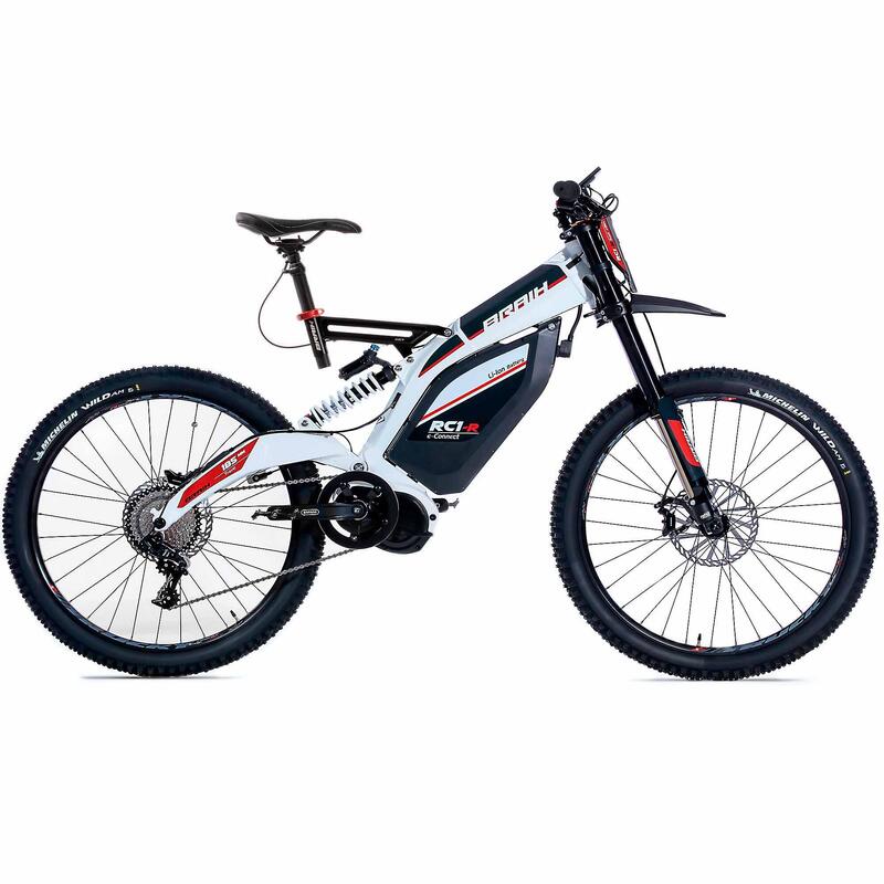 Bicicleta eléctrica de montaña EBike 24" aluminio BRAIH BRC1R 1000 Negro