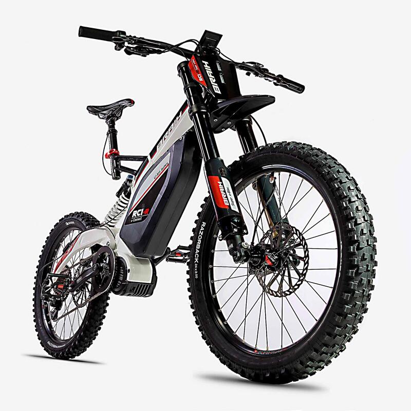 Bicicleta eléctrica de montaña EBike 24" aluminio BRAIH BRC1R 1000 Negro