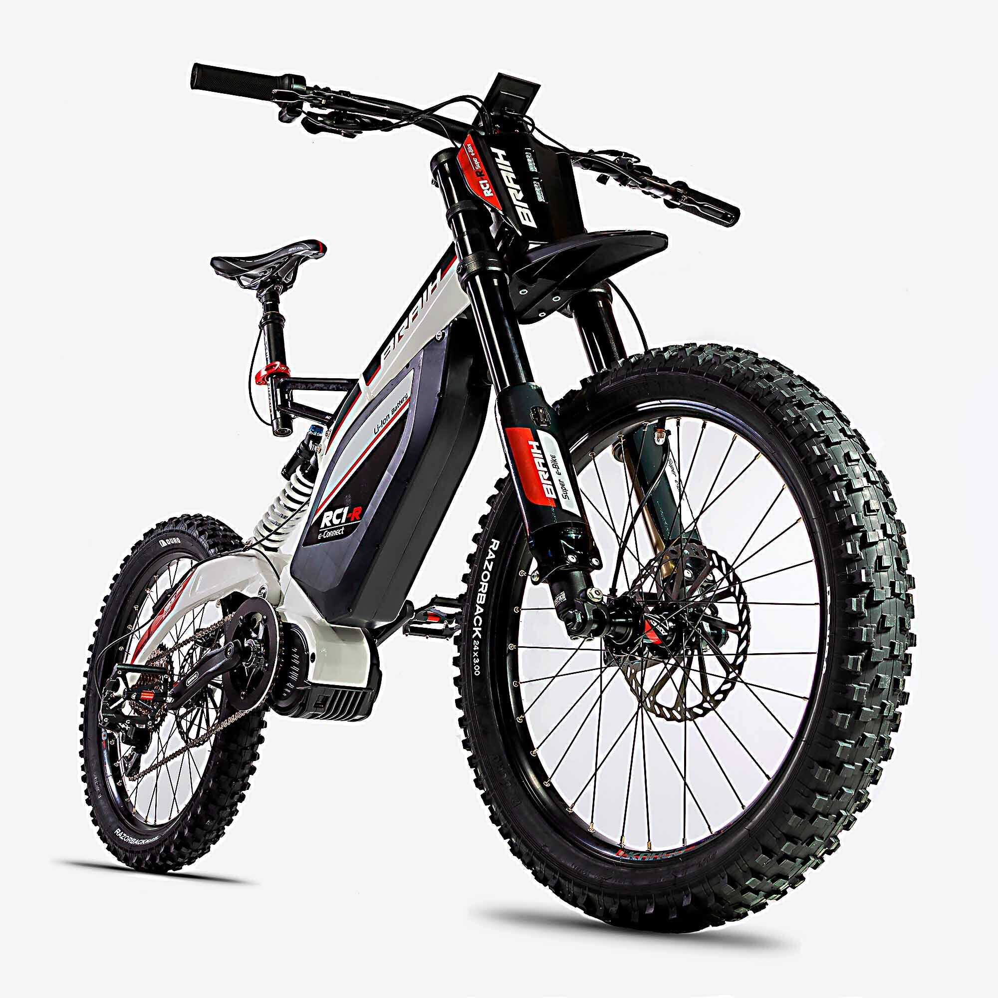 Velo VTT Electrique E Bike BRC1R 1000 M L Noir 27.5 PLUS BRAIH Decathlon