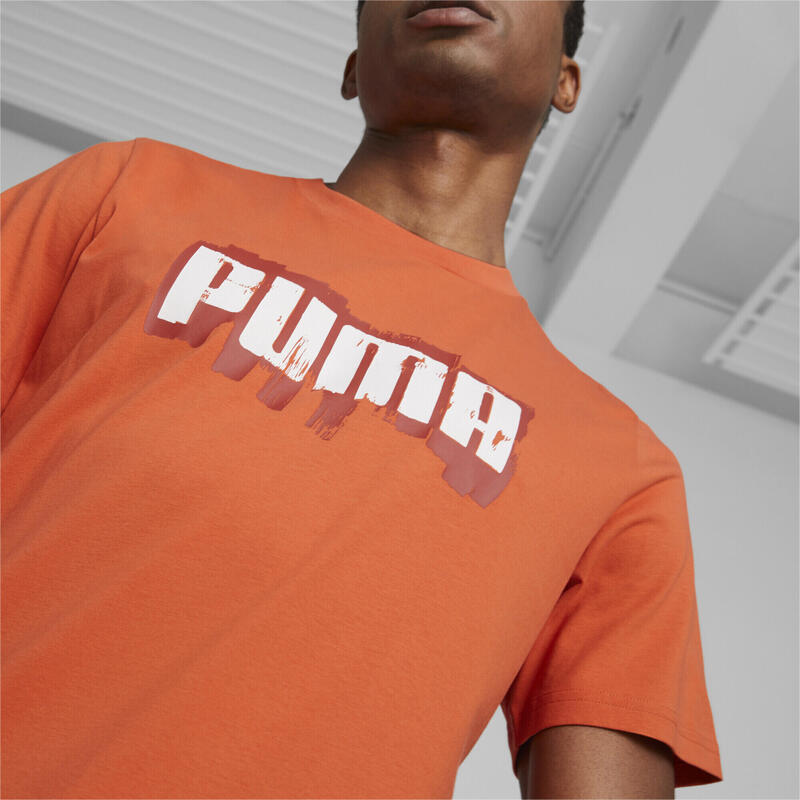 T-shirt com grafismo PUMA para homem