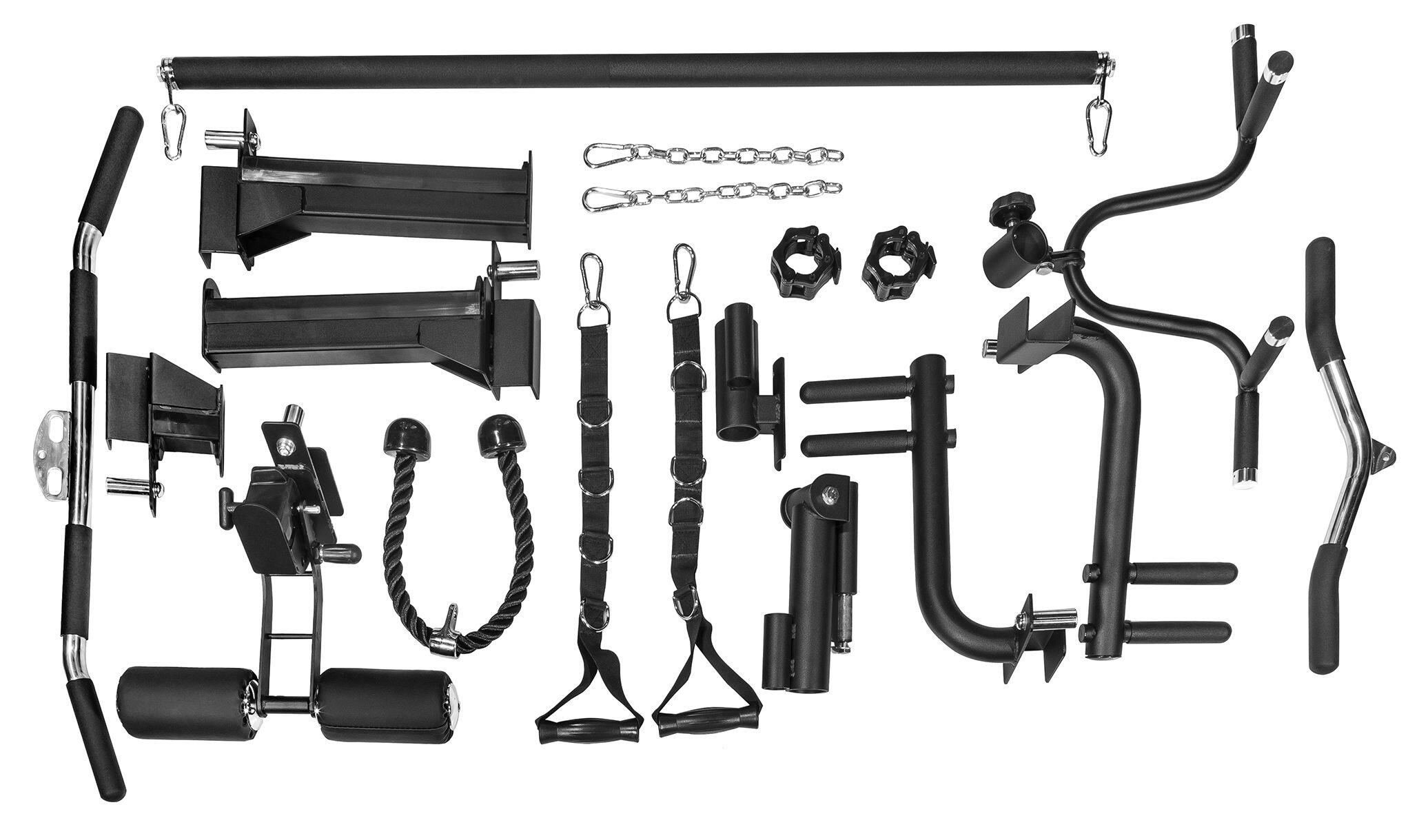 G12™ All-In-One Trainer - Doble Polea (2 x 90.5 kg), Máquina Smith, Rack y 7/7