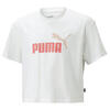 Camiseta Niño Girls Logo Cropped PUMA