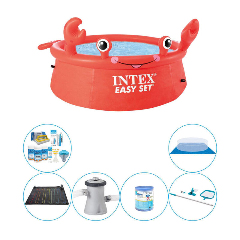 Intex Easy Set Ronde Edition de crab 183x51 cm - Pack de piscine