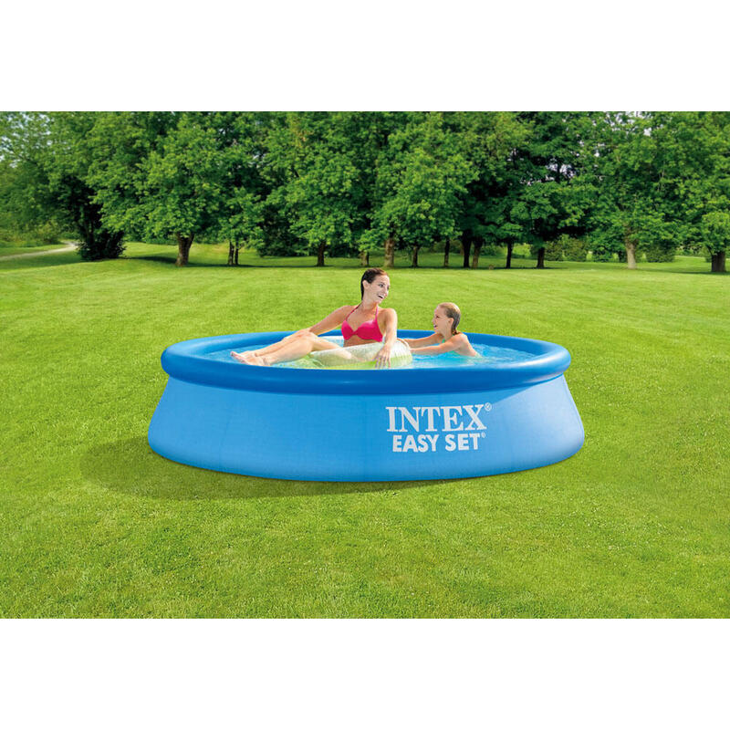 Intex Piscine Easy Set 244x61 cm - Bundle de piscine