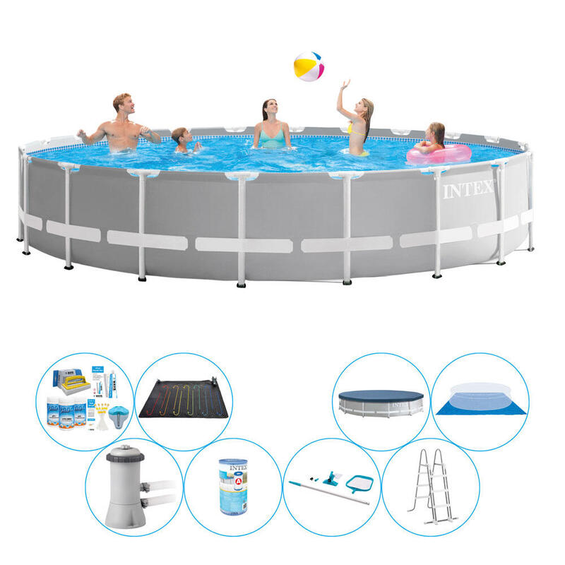 Pack de piscine - Intex Prism Frame Ronde 610x132 cm