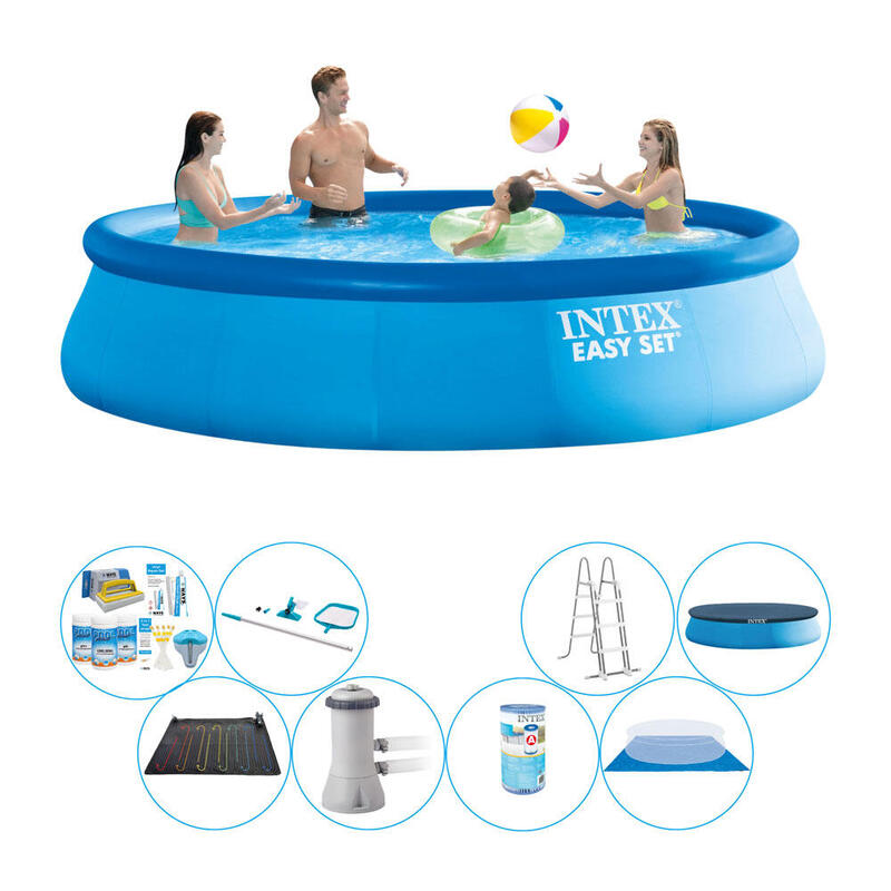 Pack de piscine - Intex Easy Set Ronde 457x107 cm