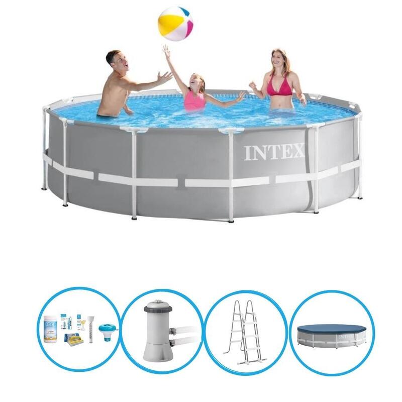 Intex Pool Prism Frame - Schwimmbad-Paket - 366x99 cm