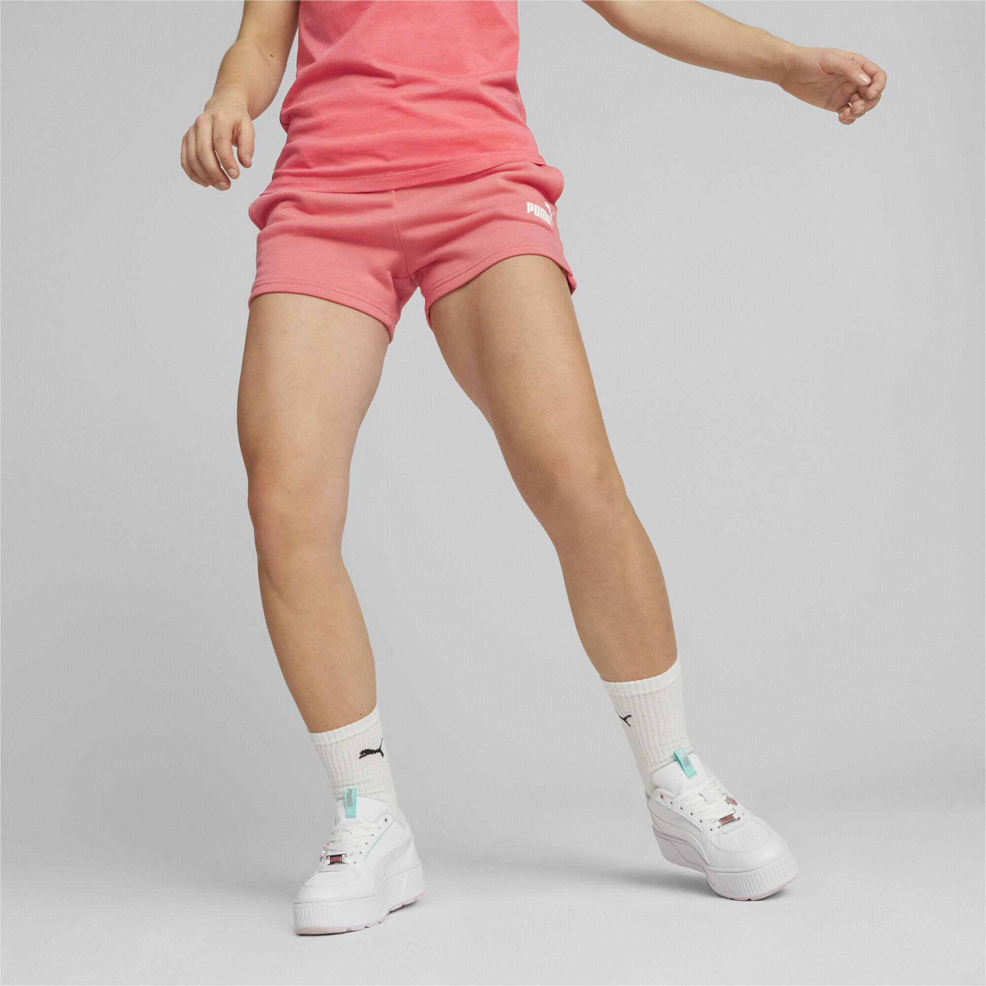 Essentials 4" short van sweatstof voor dames PUMA 2/6