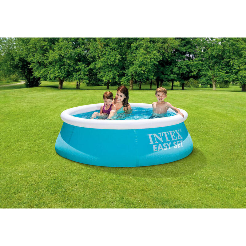 Intex Easy Set Pool - 183 cm - Inklusive WAYS Wartungspaket