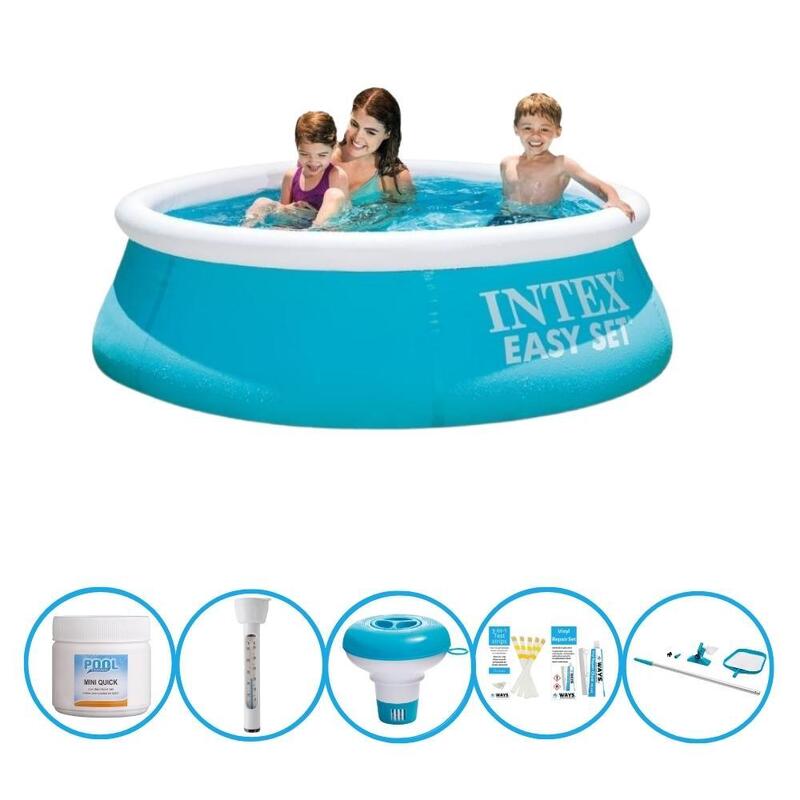 Intex Piscine Easy Set 183x51 cm - Bundle de piscine