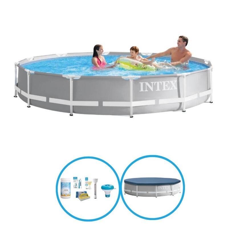 Intex Piscine Prism Frame 366x76 cm - Forfait Piscine