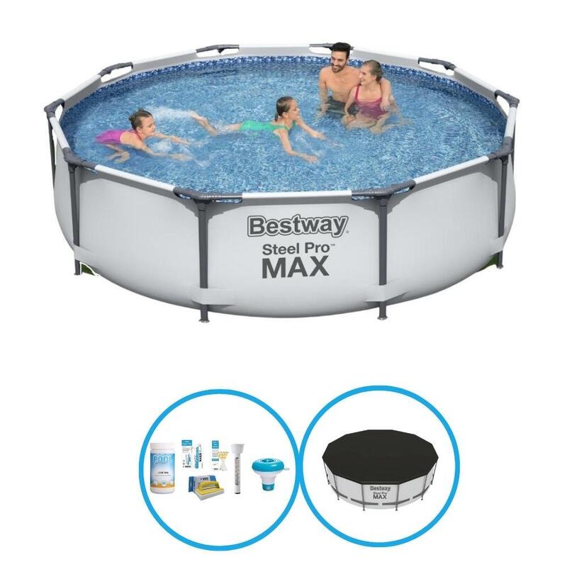 Bestway Piscine Steel Pro MAX 305x76 cm - Forfait Piscine