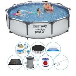 Pack de piscine - Bestway Steel Pro MAX Ronde 305x76 cm