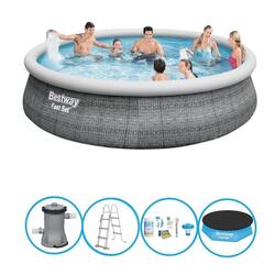 Bestway Piscine Fast Set - 457x107 cm - Forfait Piscine