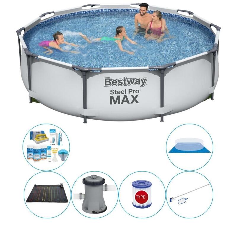 Pack de piscine - Bestway Steel Pro MAX 305x76 cm