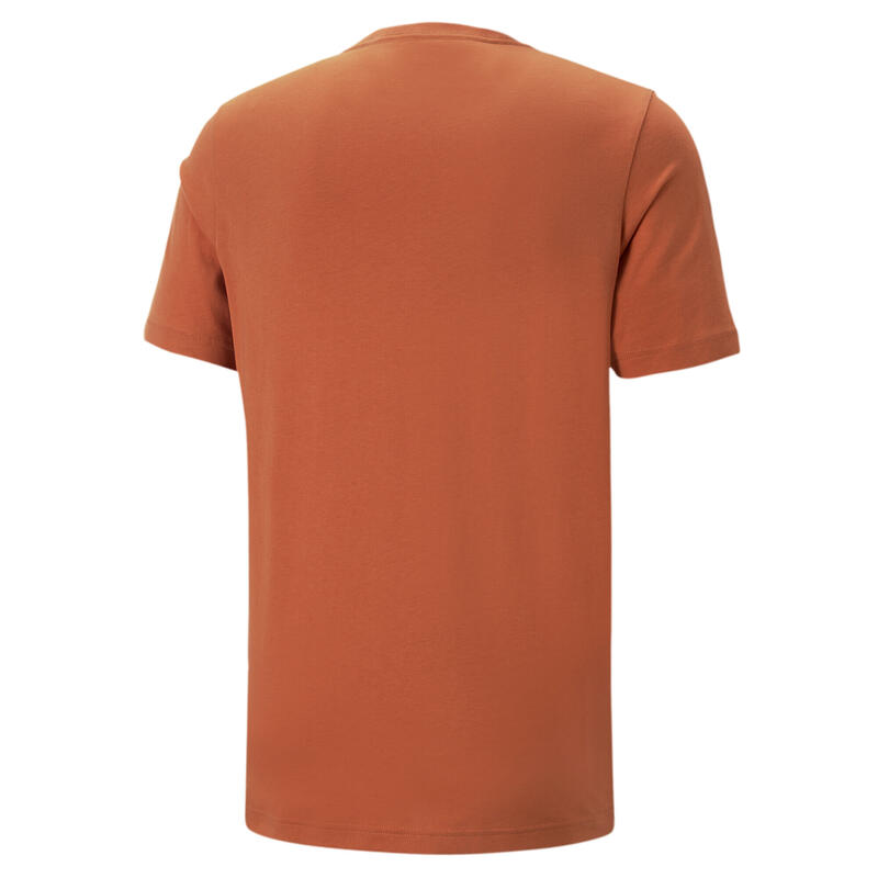Essentials Logo T-Shirt Herren PUMA Chili Powder Orange
