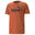 Essentials herenshirt met logo PUMA Chili Powder Orange