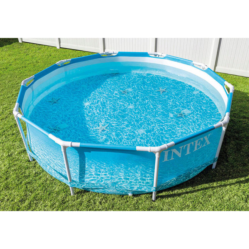 Beachside Intex Metal Frame piscine 305 x 76 cm - avec pompe de filtration