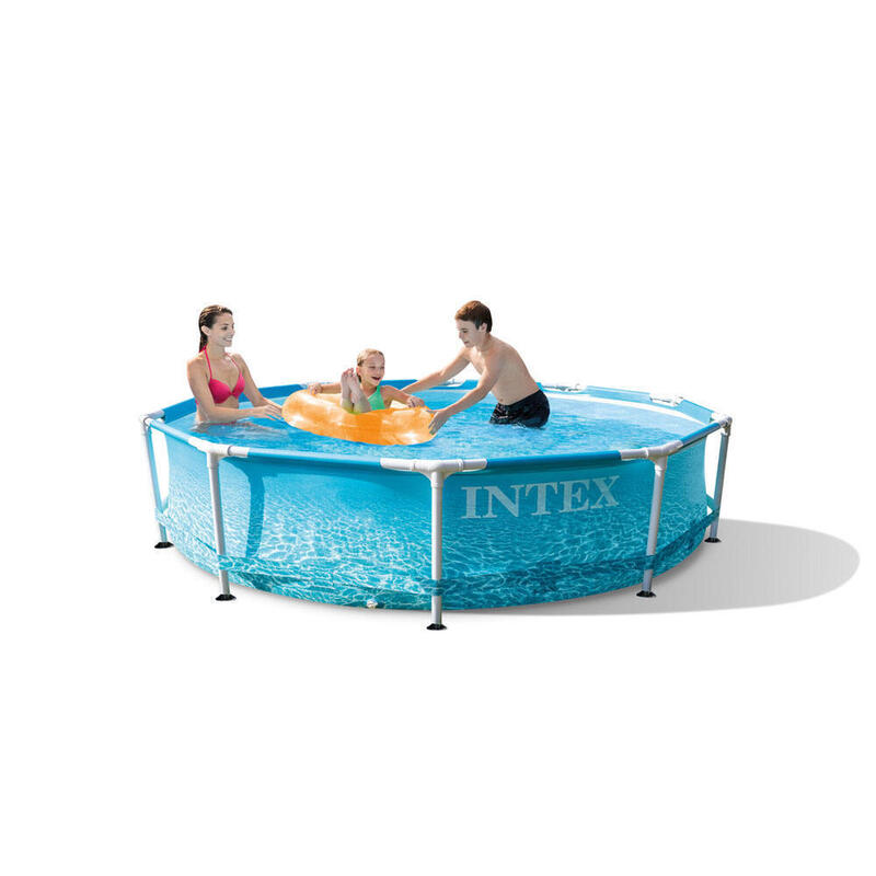 Intex Piscine Metal Frame - Forfait Piscine - 305x76 cm