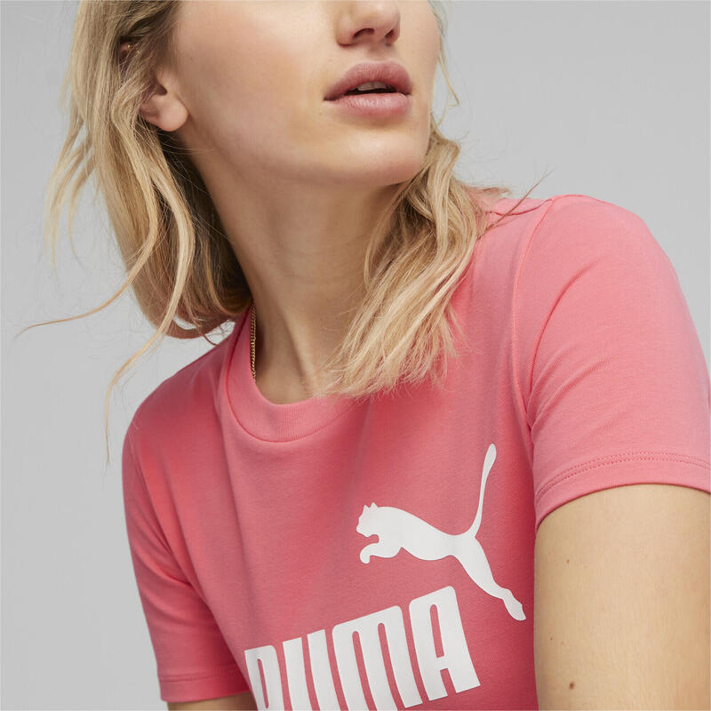 Essentials T-Shirt-Kleid mit schmaler Passform Damen PUMA Loveable Pink