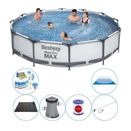 Pack de piscine - Bestway Steel Pro MAX 366x76 cm