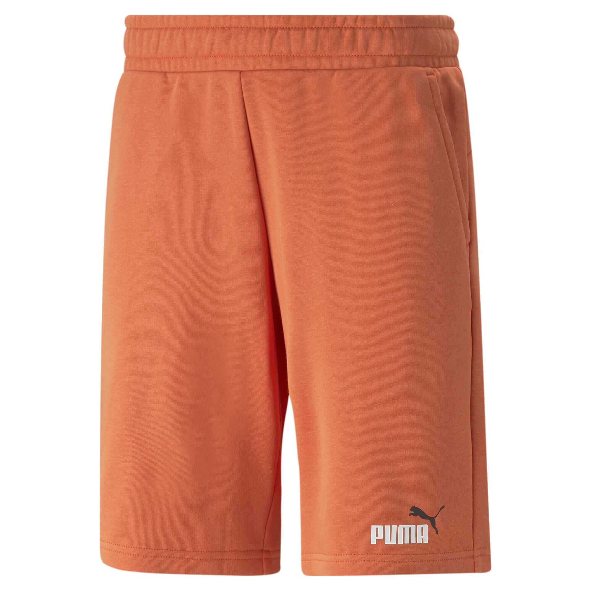 Puma - Short Bicolore Essentials+ Homme Puma - Short - Blanc|orange - 38 S - Decathlon