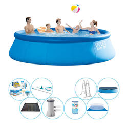Pack de piscine - Intex Easy Set Ronde 457x122 cm