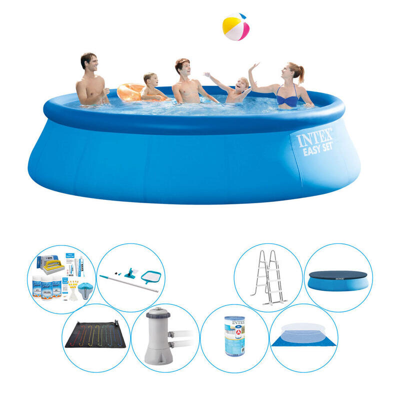 Pack de piscine - Intex Easy Set Ronde 457x122 cm