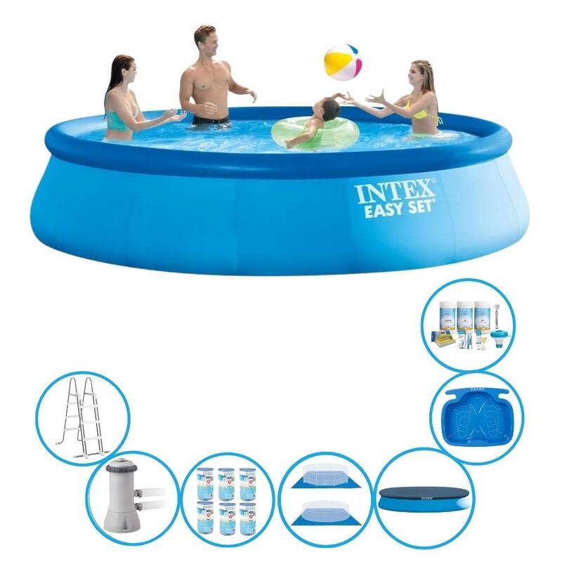 Intex Zwembad Easy Set - Zwembadpakket - 457x107 cm