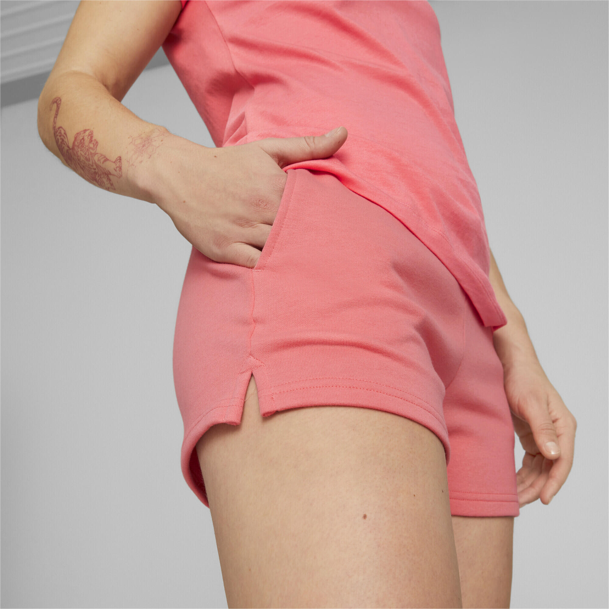 Essentials 4" short van sweatstof voor dames PUMA 5/6