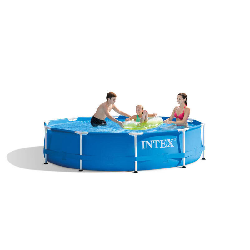 Intex Piscine Metal Frame - Forfait de Piscine - 305x76 cm