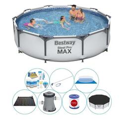 Bestway Steel Pro MAX Ronde 305x76 cm - Pack de piscine