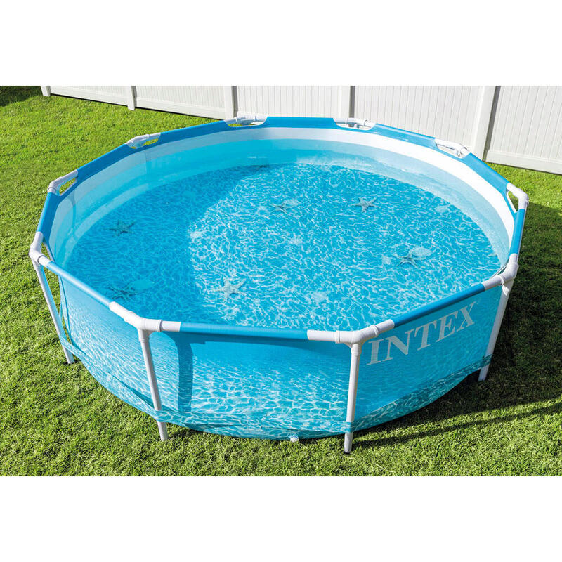 Intex Piscine Metal Frame 305x76 cm - Forfait Piscine