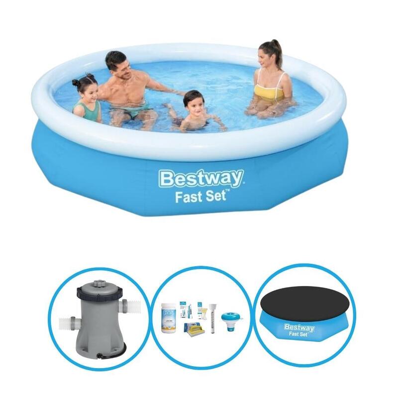 Bestway Piscine Fast Set - Forfait Piscine - 305x66 cm