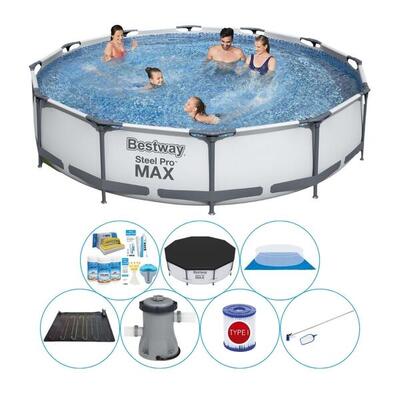 Bestway steel pro max rond 366x76 cm - zwembad met accessoires