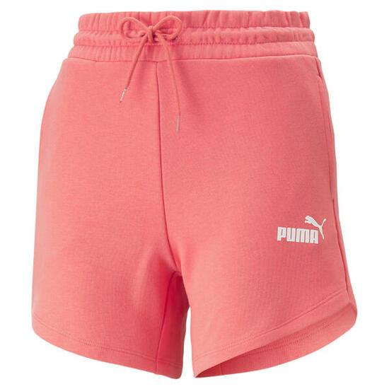 Essentials Hochgeschnittene Shorts Damen PUMA Loveable Pink