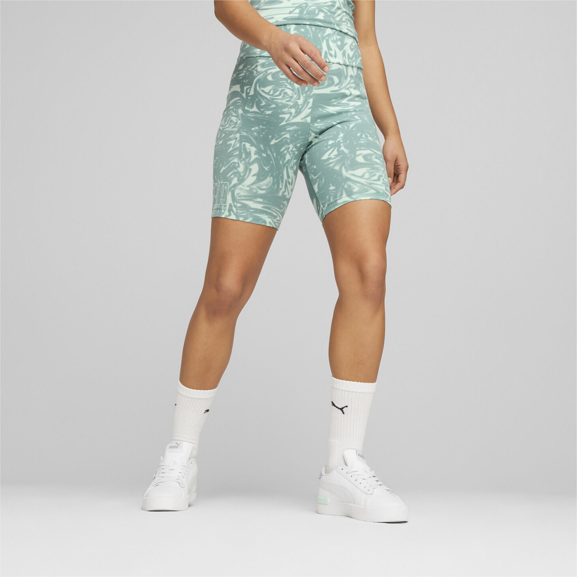 Szorty Sportowe Damskie Puma Power Aop 7'' 2/7