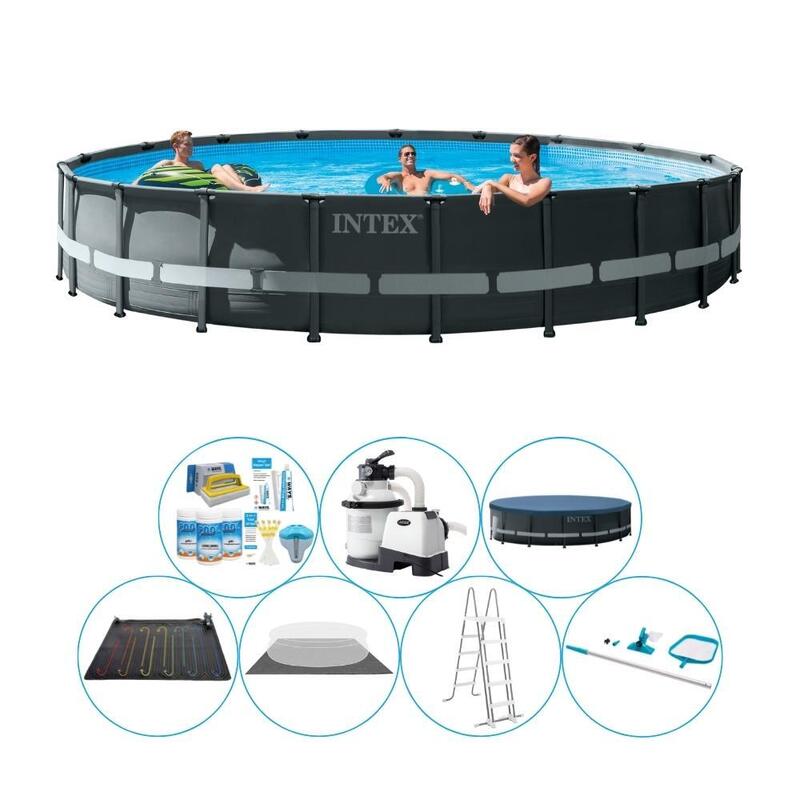 Pack de piscine - Intex Ultra XTR Frame Ronde 610x122 cm