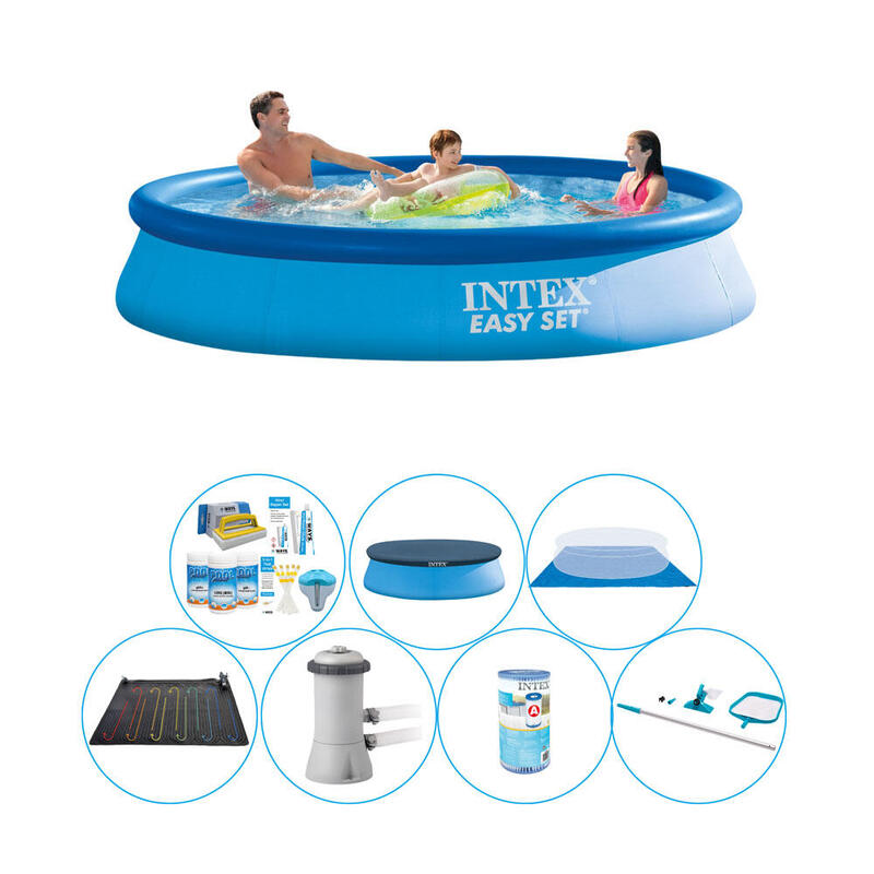 Pack de piscine - Intex Easy Set Ronde 366x76 cm