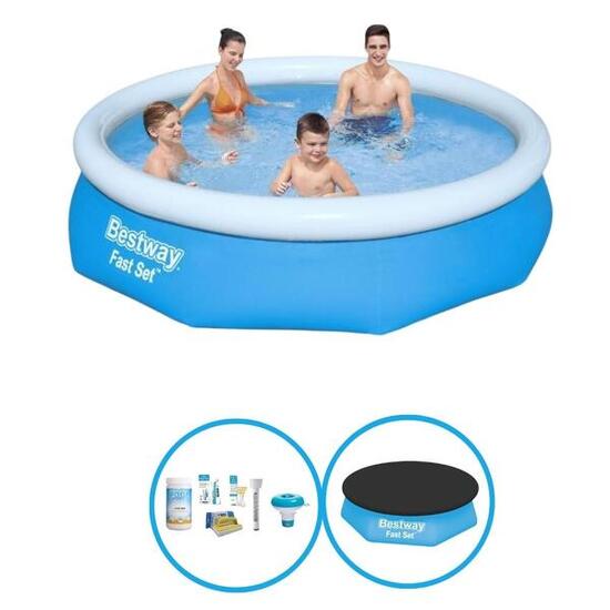 Bestway Piscine Fast Set 305x76 cm - Forfait Piscine