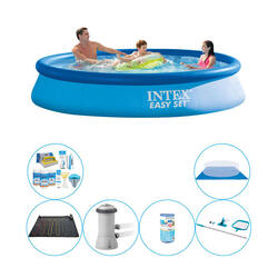 Intex Easy Set Ronde 366x76 cm - 7 pièces - Pack de piscine