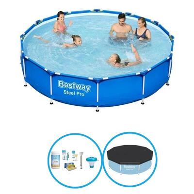 Bestway zwembad steel pro 366x76 cm - zwembadpakket
