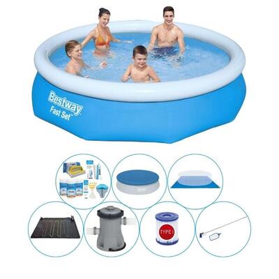 Bestway fast set rond 305x76 cm - zwembad met accessoires