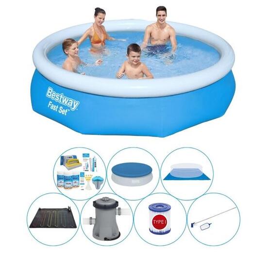 Pack de piscine - Bestway Fast Set Ronde 305x76 cm