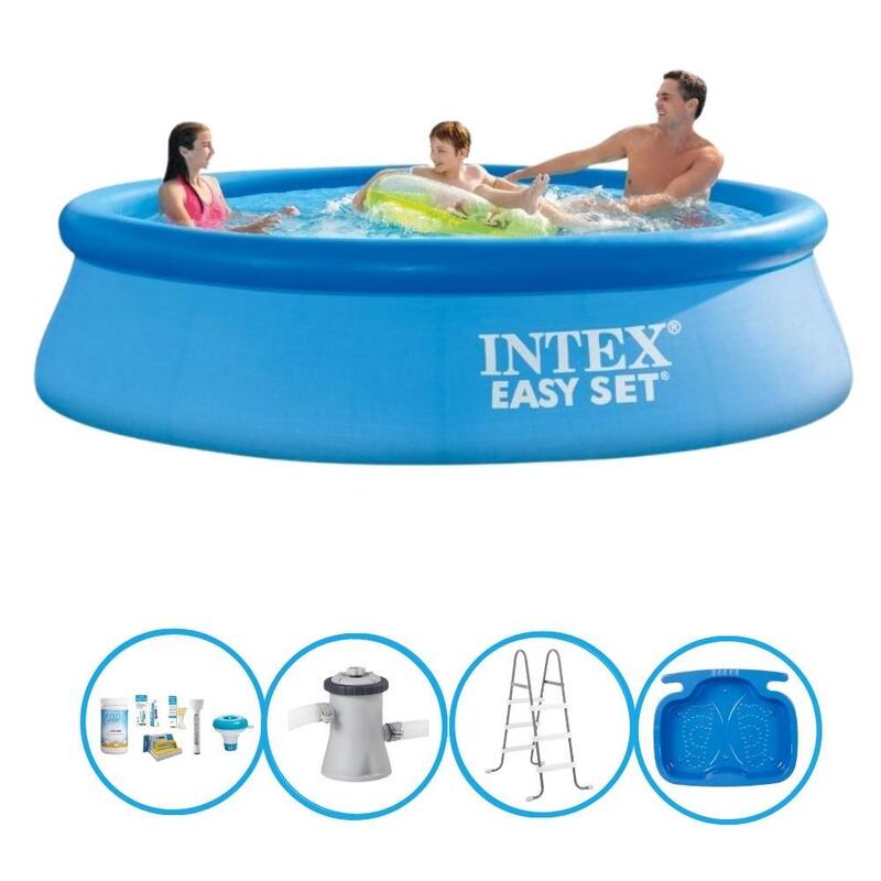 Intex Piscine Easy Set - Plus des accessoires - 305x76 cm