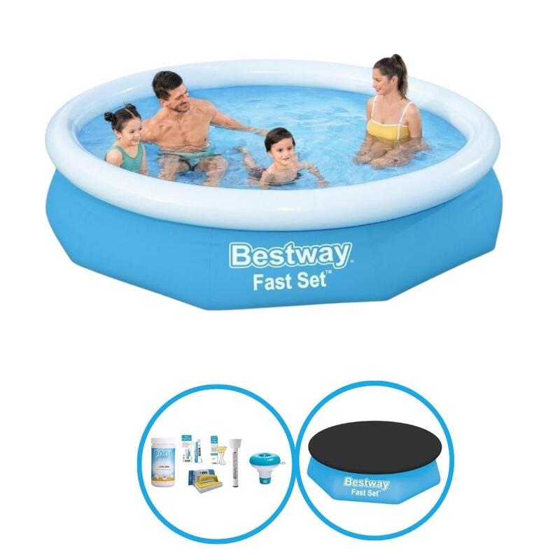 Bestway - Fast Set - Opblaasbaar zwembad - 305x66 cm - Rond