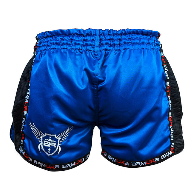 Short kickboxing ARMURA  Muay 2.0 Albastru/Negru