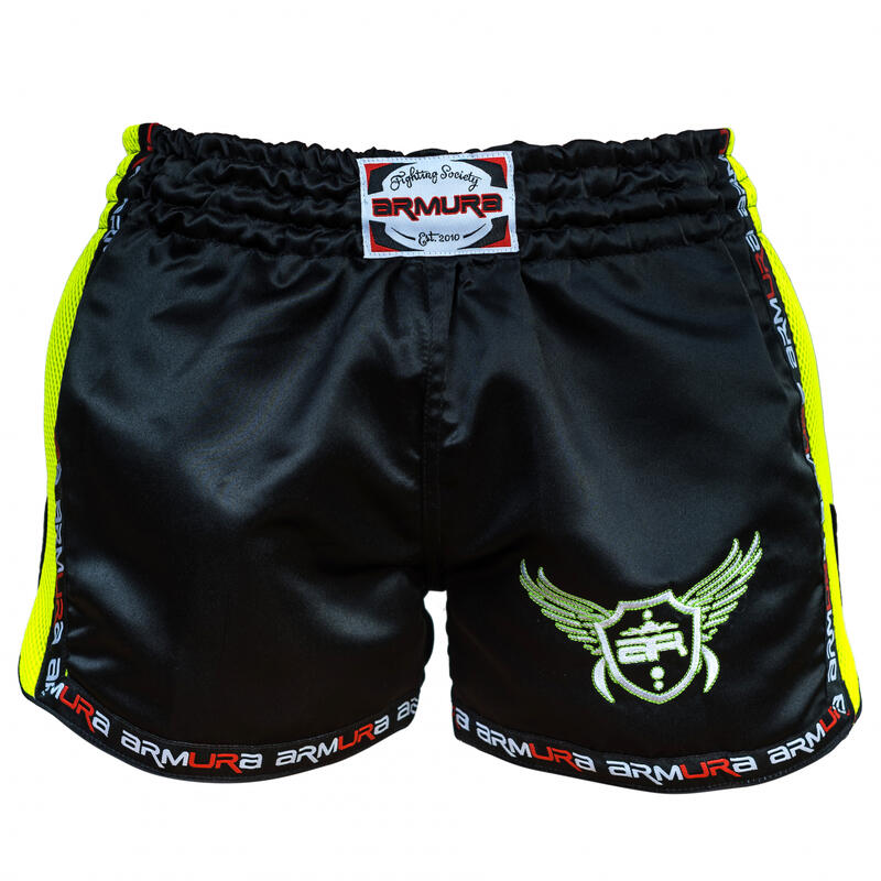 Short ARMURA Muay 2.0 Negru/Verde