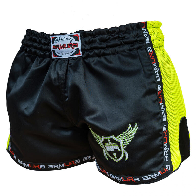 Short ARMURA Muay 2.0 Negru/Verde