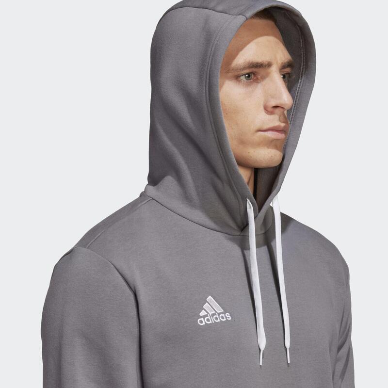 Férfi kapucnis pulóver, adidas Entrada 22 Sweat Hoodie, szürke